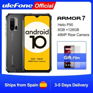 Ulefone Armor 7 Android 10 Chắc Chắn Điện Thoại Di Động Helio P90 8GB + 128GB 2.4G/5G wiFi Sạc Không Dây Phiên Bản Toàn Cầu Điện Thoại Thông Minh
