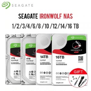 Seagate IronWolf SATA3 HDD interface 64MB-128MB-256MB Cache 6Gb/s 5900RPM-7200RPM 3.5" Internal Hard Drive Disk For Desktop