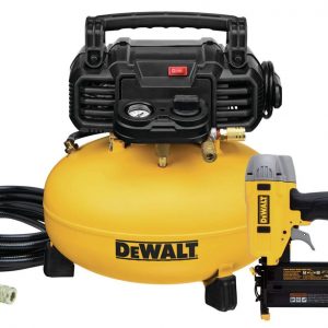 DEWALT Air Compressor Combo Kit with Brad Nailer (DWC1KIT-B)