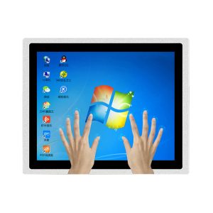 10" 12" 15 17 inch Embedded industrial mini pc monitor Capacitive touch Screen With VGA/DVI/Touch USB interface computer monitor