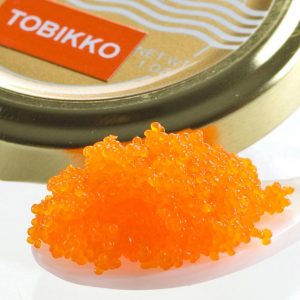 Trứng cá chuồn TOBIKO Nhật Bản (Trứng cá chuồn - 500gr/hộp) - Loại cam - Hàng nhập khẩu- Chỉ bán tại TP.HCM