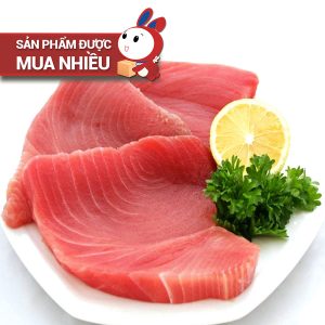 Cá ngừ đại dương SAKU A4 - Hàng Việt Nam xuất khẩu- Túi 500-600gram - Chỉ bán tại TP.HCM