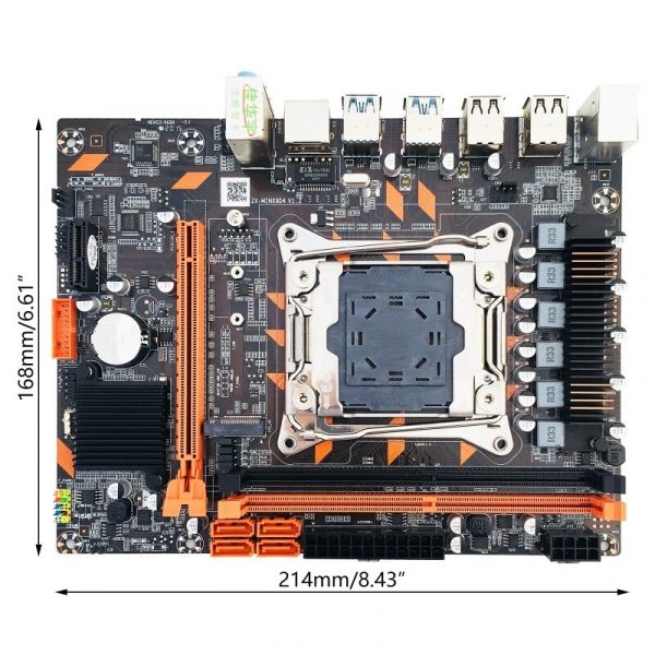 X99-Mini LGA2011-3 M-ATX Motherboard Core 5th 6th Xeon E5 E7 DDR4 2666 2400 2133 Dropship