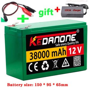 12V38Ah 18650 lithium battery pack 3S7P built-in high current 20A BMS for sprayers, carts, children's electric vehicle batterie