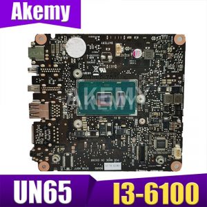 Akemy New! UN65H motherboard For Asus VivoMini UN65H UN65 UN65h-m008H Mini Vivo PC computer Mainboard I3-6100 CPU
