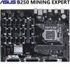 Asus B250 MINING EXPERT 100% Original Motherboard Desktop LGA1151 i7 i5 i3 Intel B250 B250M DDR4 32G PCI-E 3.0 USB3.0 SATA3 Used