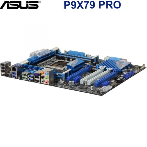 ASUS P9X79 PRO 100% Original Desktop X79 X79M 2011 Socket LGA 2011 Core i7 LGA2011 DDR3 64GB PCI-E 3.0 Motherboard Computer Used