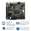 B75 Motherboard LGA 1155 SATA 3.0 USB 3.0 2 Channel Mainboard for Intel Core Gen 2/3 Desktop Computer Supports DDR3 Memory