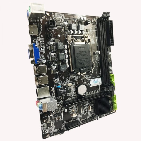 H55 Motherboard LGA1156 DDR3 16Gram Dual Sata 2.0 4xUSB 2.0 PCI-Express Mainboard Supports I3 I5 I7 CPU For Computer