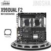 JINGSHA X99 Dual CPU Motherboard Intel Xeon LGA 2011-3 E5 V3 CPU 8 DDR4 Slots ECC REG M.2 NVME USB3.0 E-ATX Server Mainboard