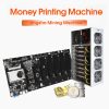 Mining Motherboard 8 GPU Mainboard With CPU Crypto Ethereum Bitcoin Riserless BTC 37 Mining Expert Board Miner Gigabit Network
