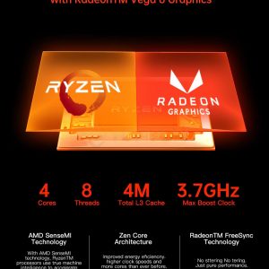 TOPTON Cheapest Mini Pc AMD Ryzen R5 3550H R7 2700U Vega Graphic 2*DDR4 Gaming PC Computer Windows 10 4K HTPC HDMI2.0 DP TYPE-C