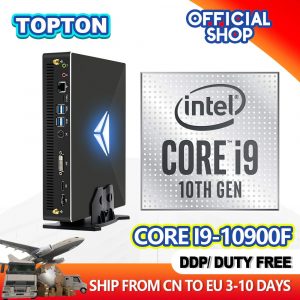 Tuofudun Pc Gamer Intel Core I9-10900F i7-10700F Nvidia GTX 1650 4G Mini Pc Gamer Windows 10 Pro HDMI2.0 DP DVI 3*4K Display HDR