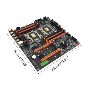 X99 Dual Server Computer Motherboard LGA2011-3 CPU DDR4 Memory Game Mainboard